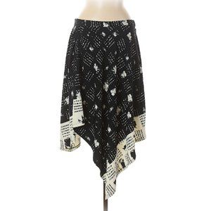 CLEARANCE W by Worth Midi Handkerchief Skirt
